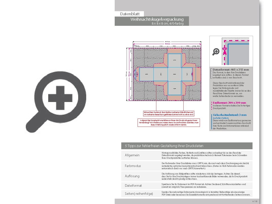 Product Bild weihnachtskugelverpackung_standard_(8_x_8_x_8_cm)_einseitig_bedruckt_4_0-farbig